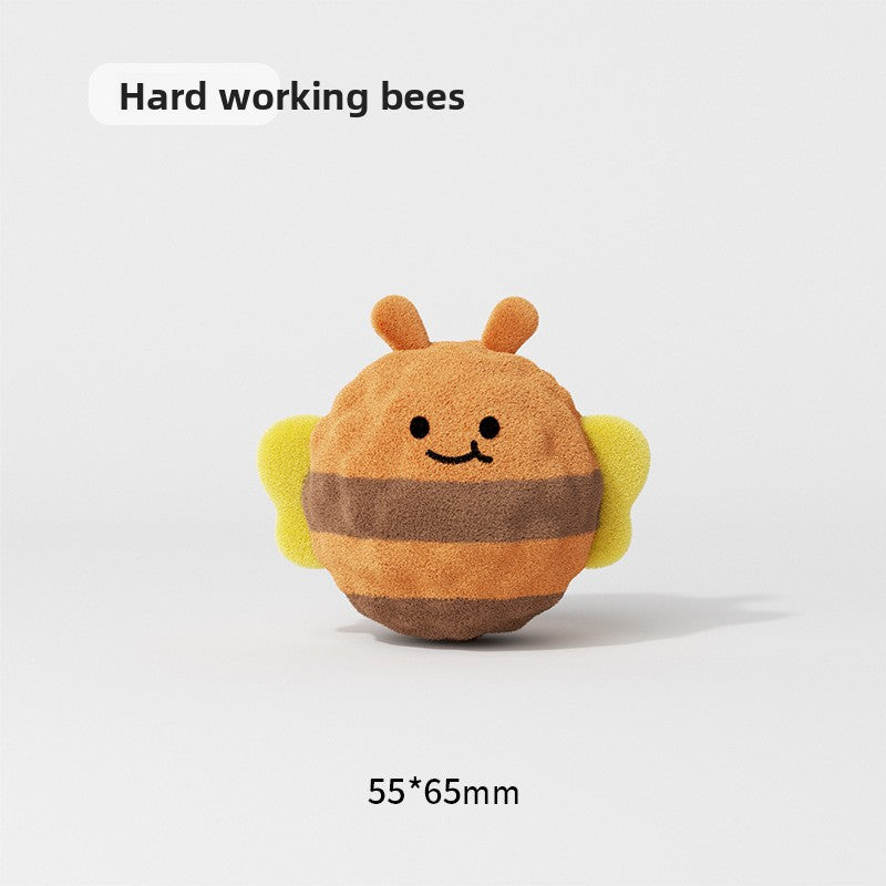 Animal Plush Chew Toy Ball